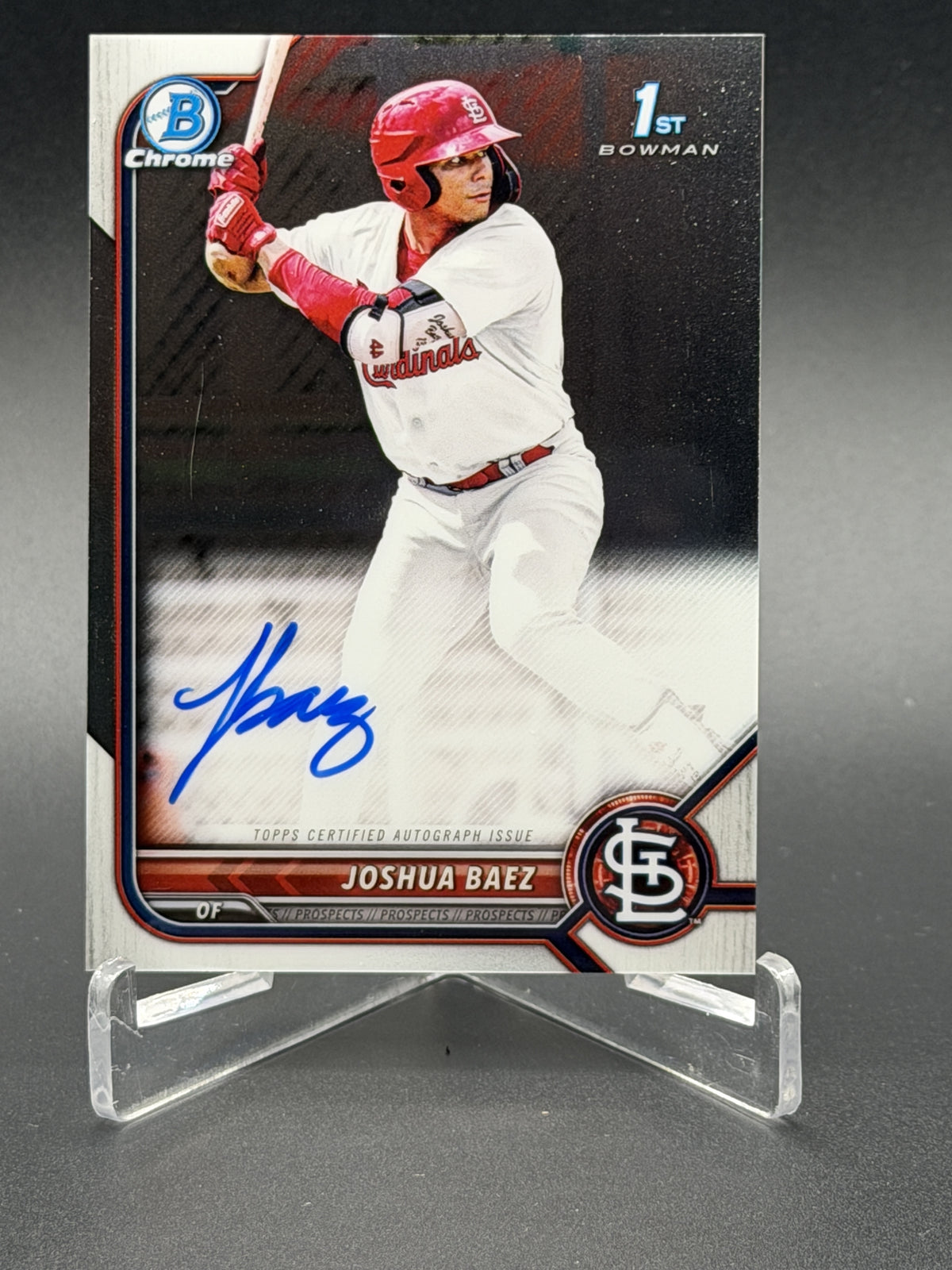 2022 Bowman #CPA-JB Joshua Baez 1st RC Chrome Auto