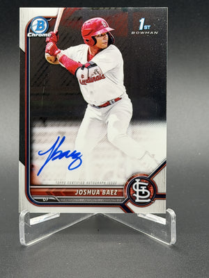 2022 Bowman #CPA-JB Joshua Baez 1st RC Chrome Auto