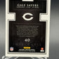 2016 Panini Impeccable #46 Gale Sayers Silver Bar NFL Logo #/12