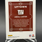 2025 Donruss Optic #1 Abdul Carter Rookie RC Uptown