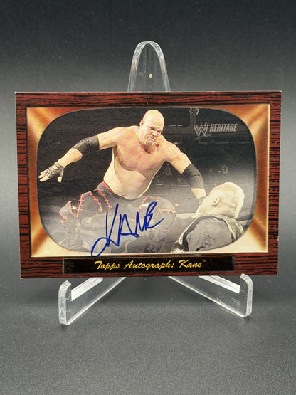 2005 Topps Heritage WWE #NNO Kane Authentic Autographs
