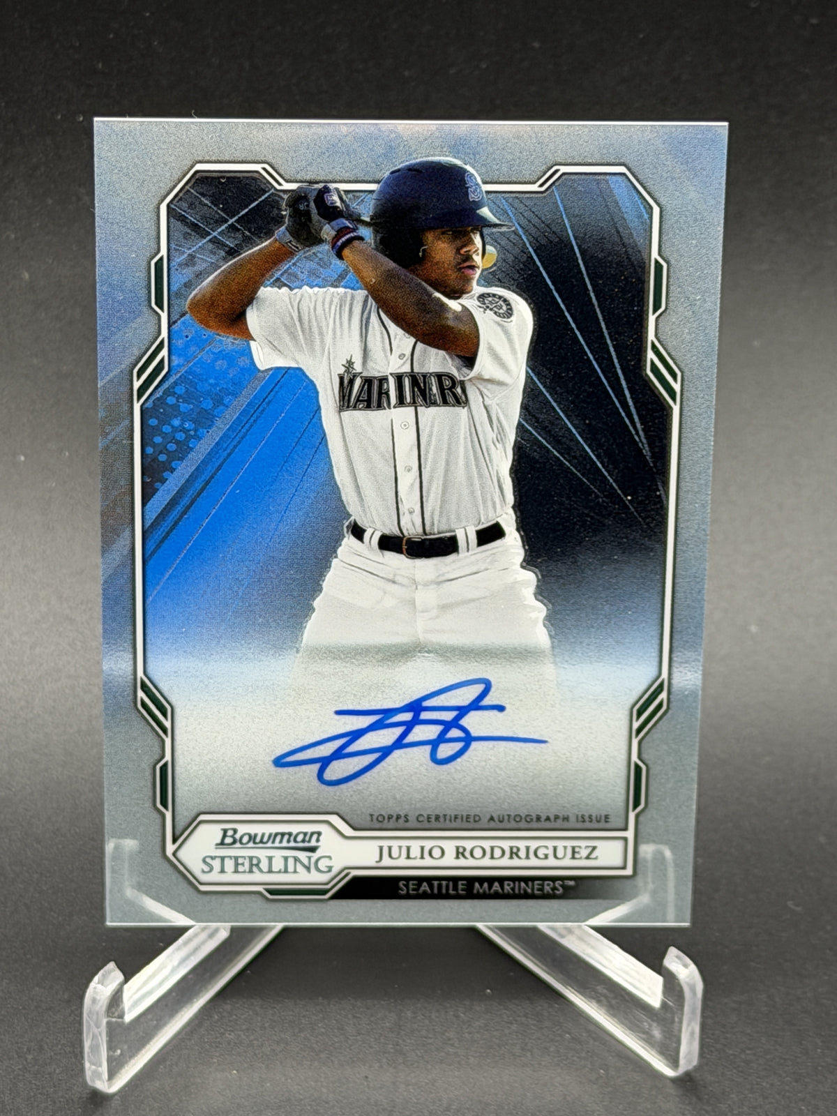2019 Bowman Sterling #BSPA-JR Julio Rodriguez Auto