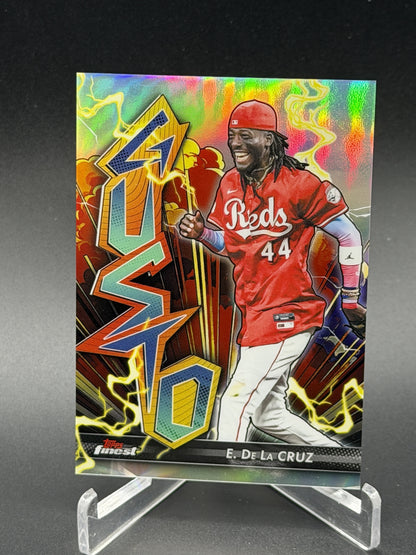 2026 Topps Finest #G-20 Elly De La Cruz Gusto Case Hit SSP