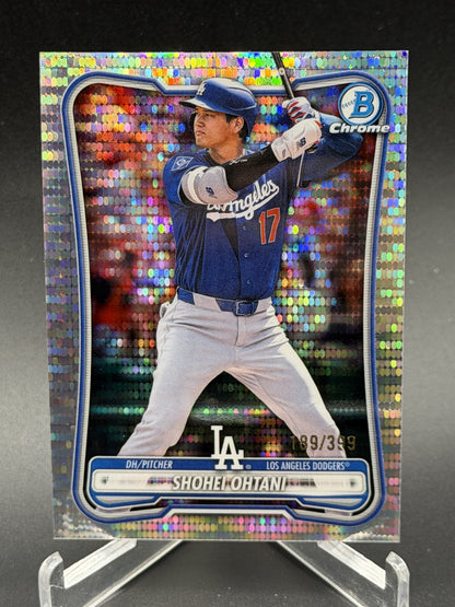2026 Bowman Chrome #100 Shohei Ohtani Pulsar Refractor #/399