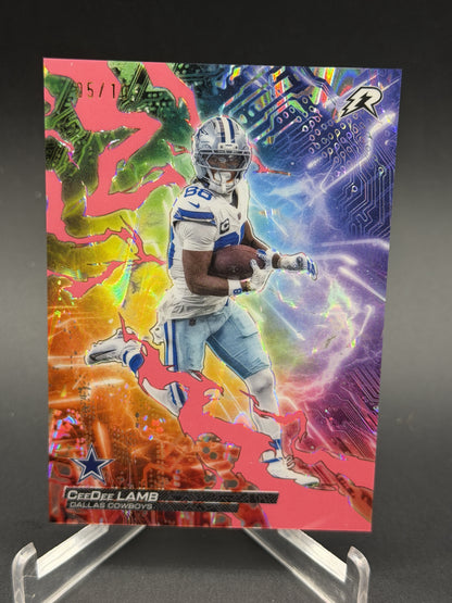 2025 Topps Resurgence #CB-15 CeeDee Lamb Circuit Breakers Pink Power Surge /10