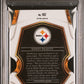 2022 Panini Select #182 Kenny Pickett Rookie Black and Red Prizm Die Cut PSA 10
