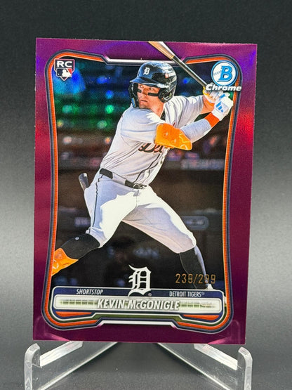 2026 Bowman Chrome #6 Kevin McGonigle Rookie RC Fuchsia Refractor #/299