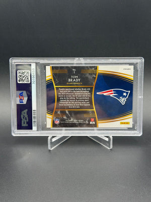 2019 Panini Select #1 Tom Brady Snapshots Silver Prizm PSA 10