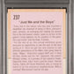 1991-92 Fleer #237 1991 All-Star Game Just Me and the Boys PSA 7