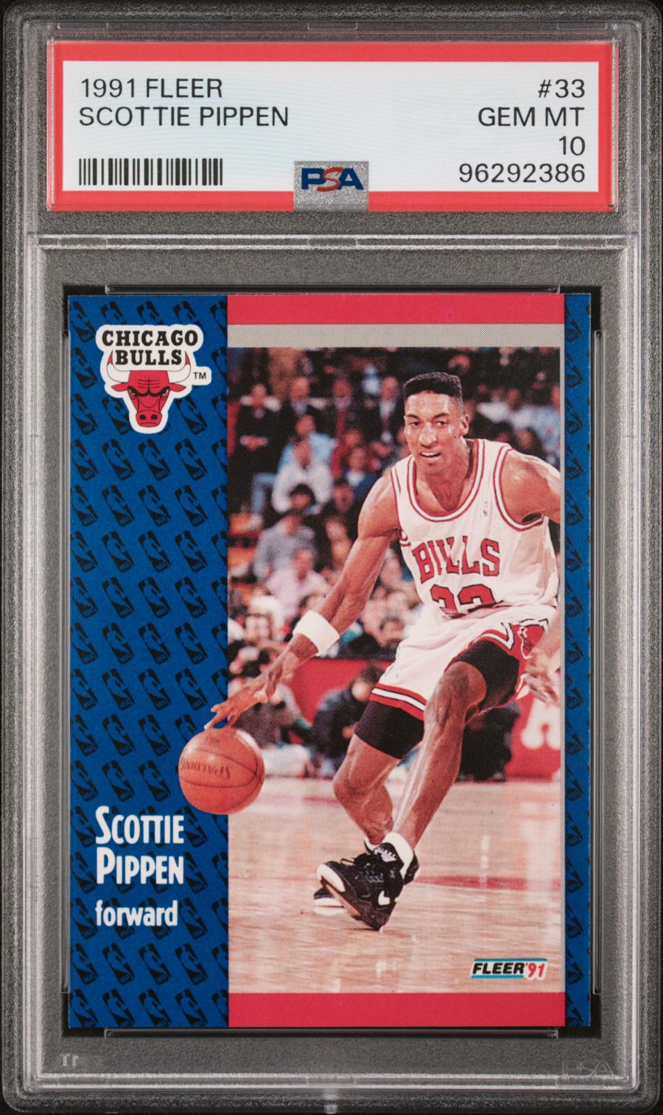 1991-92 Fleer #33 Scottie Pippen PSA 10