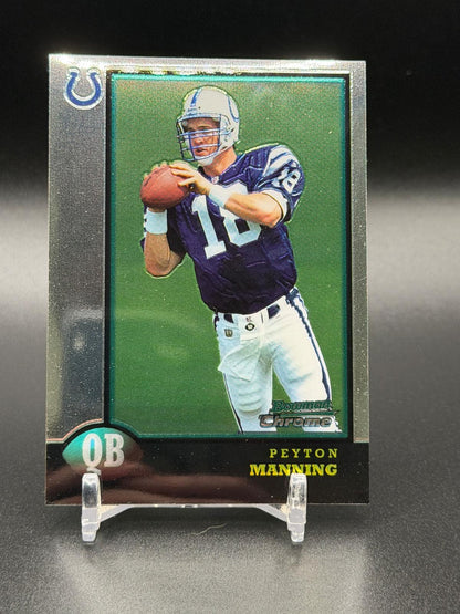 1998 Bowman #BCP1 Peyton Manning Chrome Preview