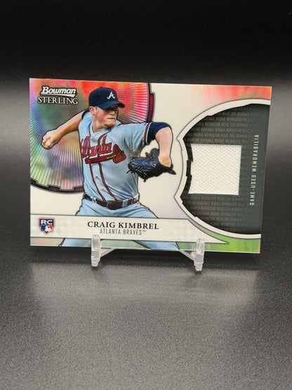 2011 Bowman Sterling #RRR-CK Craig Kimbrel Rookie Refractor Game-Used Relic