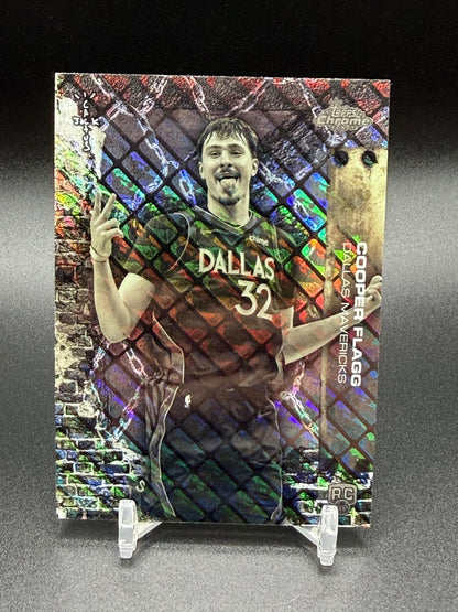 2025-26 Topps Chrome Cactus Jack #61 Cooper Flagg LogoFractor