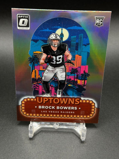 2024 Donruss Optic #8 Brock Bowers Rookie RC Uptowns