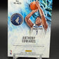 2020-21 Panini Hoops #RI-AED Anthony Edwards Rookie RC Ink Auto