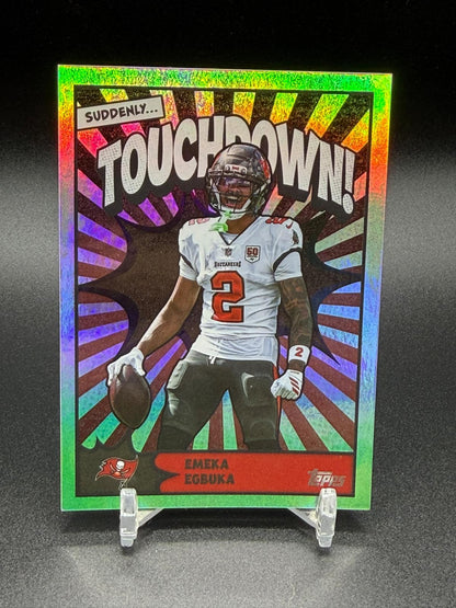 2026 Topps Flagship #TD-11 Emeka Egbuka Touchdown
