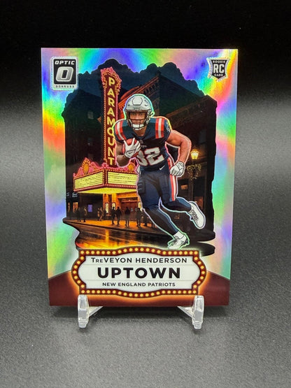 2025 Donruss Optic #23 TreVeyon Henderson Rookie RC Uptown