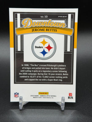 2025 Donruss Optic #10 Jerome Bettis Downtown Legends
