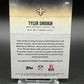 2025 Topps Signature Class #104 Tyler Shough Rookie Autographs Teal #/225