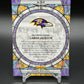 2023 Panini Mosaic #SG-6 Lamar Jackson Stained Glass Prizm