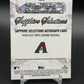2025 Topps Chrome Update Sapphire Corbin Carroll Selections Auto Orange /25