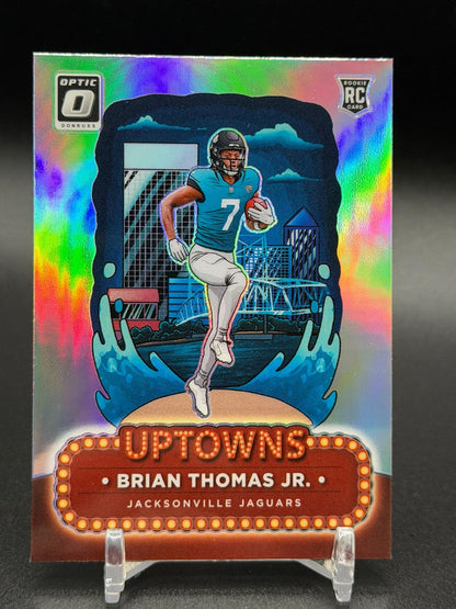 2024 Donruss Optic #12 Brian Thomas Jr. Rookie RC Uptowns