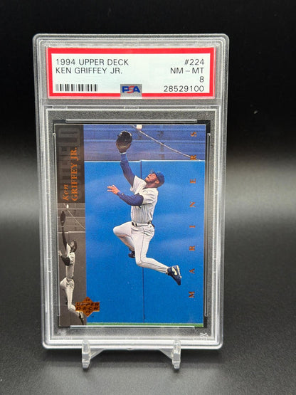 1994 Upper Deck #224 Ken Griffey Jr. PSA 8