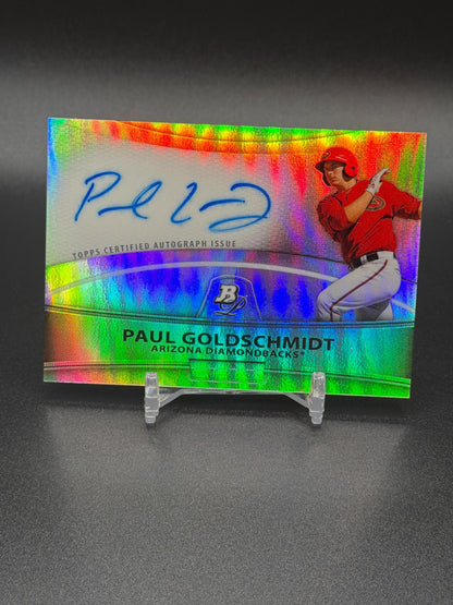 2010 Bowman Platinum #BPA-PG Paul Goldschmidt Prospect Autographs Refractor