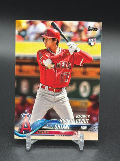 2018 Topps Update #US285 Shohei Ohtani Rookie RC
