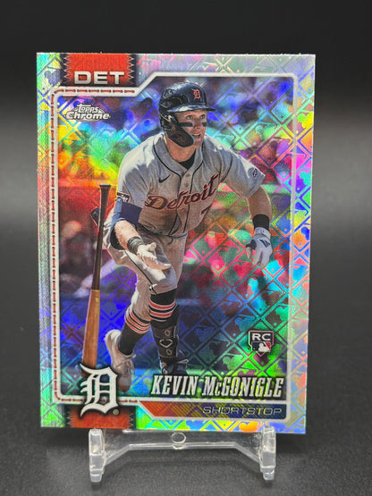 2026 Topps Chrome Logofractor Edition #16 Kevin McGonigle Rookie RC