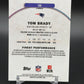2025 Finest #100 Tom Brady Purple Refractor #/250