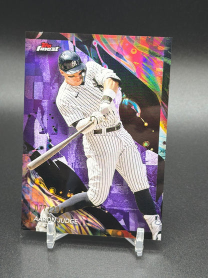 2024 Finest #200 Aaron Judge Purple Refractor #/200
