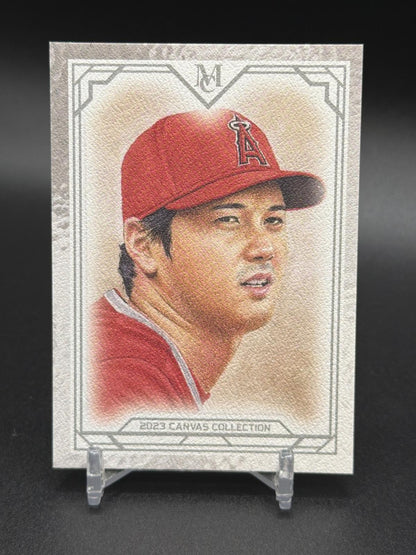2023 Topps Museum Collection #CCR-1 Shohei Ohtani Canvas Collection
