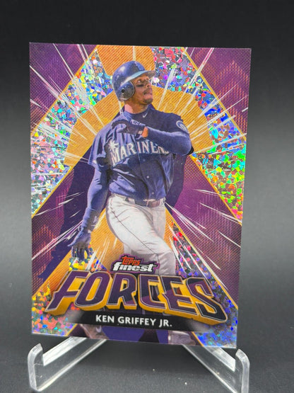 2026 Finest #FIF-17 Ken Griffey Jr. Finest Forces Case Hit SSP