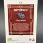 2025 Donruss Optic #6 Cam Ward Rookie RC Uptown