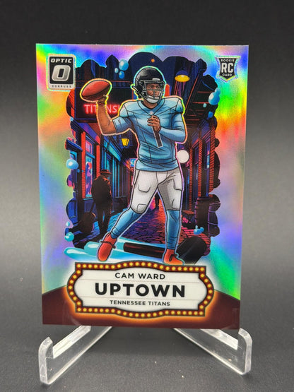 2025 Donruss Optic #6 Cam Ward Rookie RC Uptown