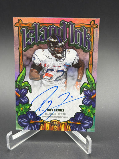 2026 Topps Flagship #II-RL Ray Lewis Island Ink