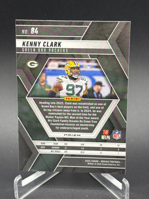 2025 Panini Mosaic #84 Kenny Clark Mosaic Genesis