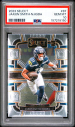 2023 Panini Select #87 Jaxon Smith-Njigba rookie card graded PSA 10