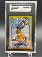 1996-97 Finest #269 Kobe Bryant Gold card with coating, SGC Authentic slab