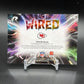 2025 Topps Resurgence #W-16 Travis Kelce Wired SSP Case Hit