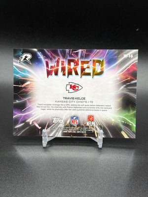 2025 Topps Resurgence #W-16 Travis Kelce Wired SSP Case Hit