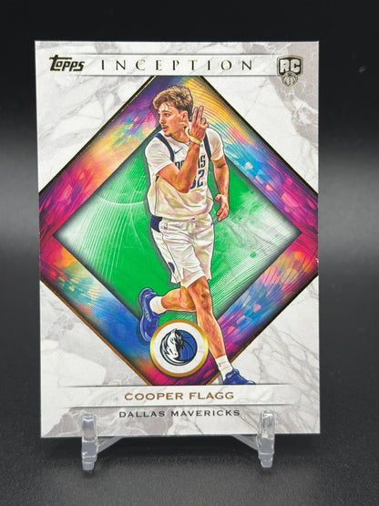 2025-26 Topps Inception #22 Cooper Flagg Rookie RC (Slight Crease)