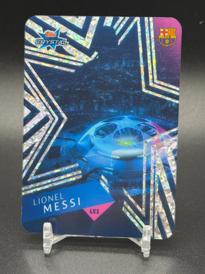 2019-20 Topps Crystal UEFA Champions League #LE1 Lionel Messi Limited Edition