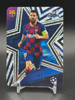 2019-20 Topps Crystal Champions League Lionel Messi Limited Edition card
