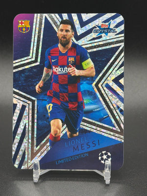 2019-20 Topps Crystal UEFA Champions League #LE1 Lionel Messi Limited Edition