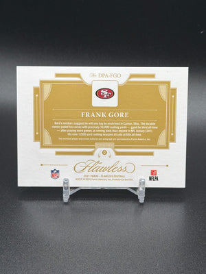 2021 Panini Flawless #DPA-FGO Frank Gore Dual Patch Autographs #/20