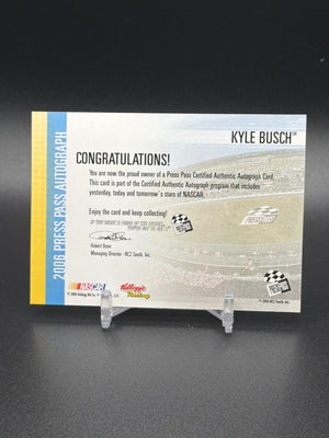 2006 Press Pass Kyle Busch Auto