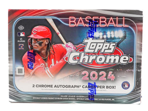2024 TOPPS CHROME BASEBALL BREAKER DELIGHT BOX