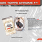 2025 Topps Chrome F1 Formula 1 Hobby Box (Presell)